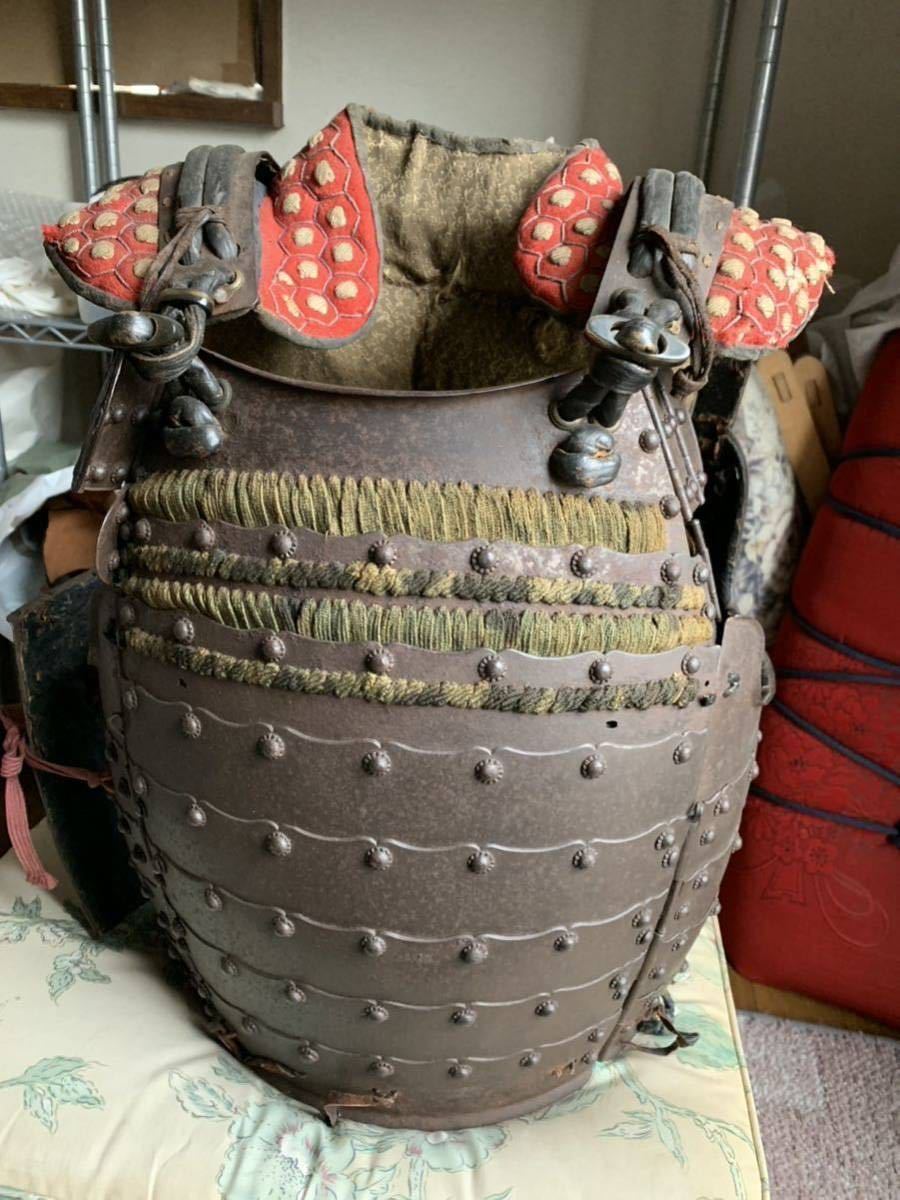 甲冑 籠手 一対 武具 鎧 防具 腕鎧 戦国 武将 時代物 骨董品 武士 刀剣