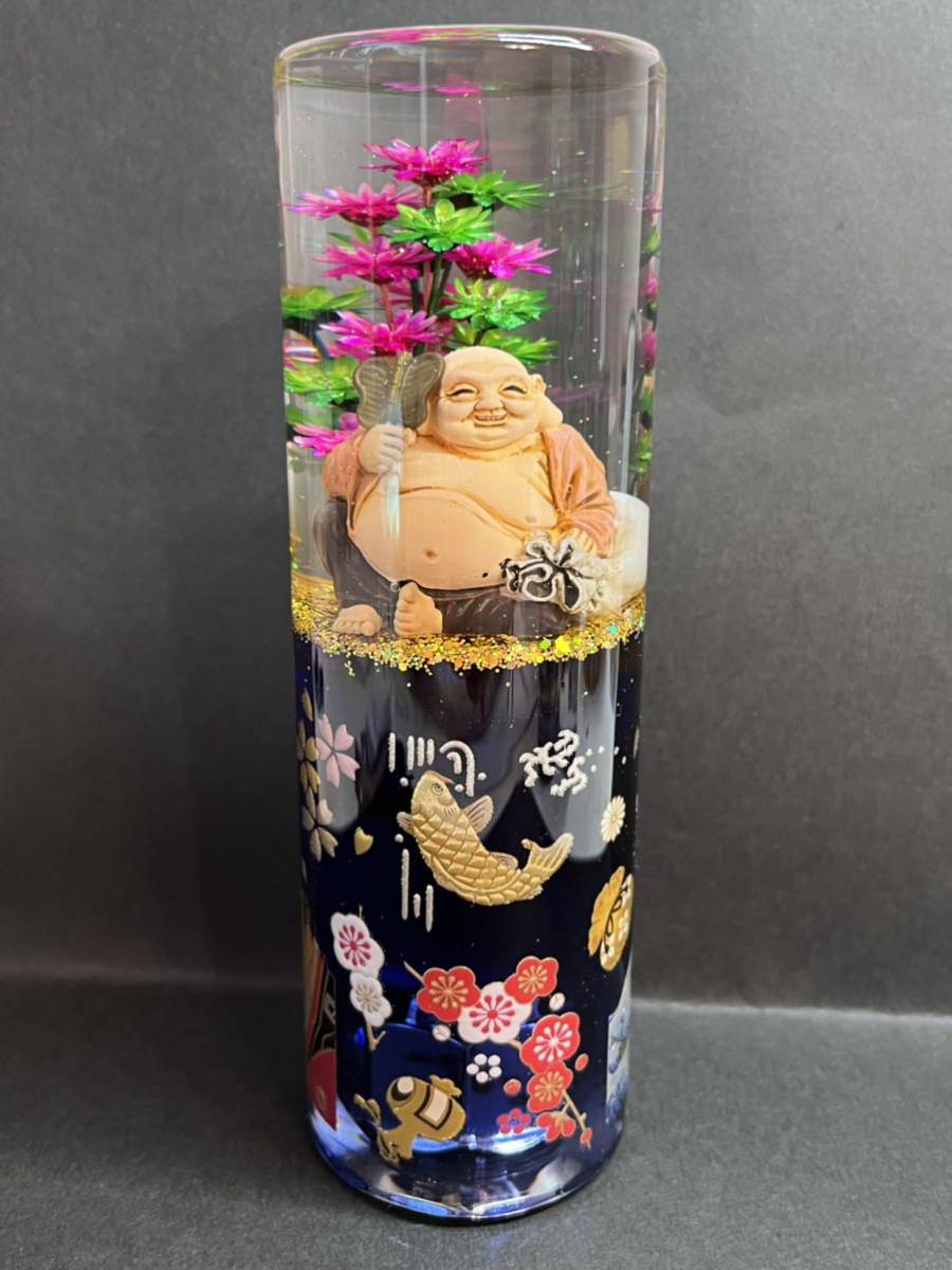 水中花 シフトノブ 布袋尊 水中花 シフトノブ 布袋尊