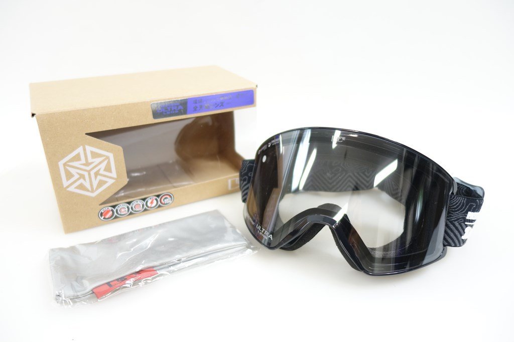 USED】DICE SHOWDOWN WHITE ゴーグル USED】DICE SHOWDOWN WHITE