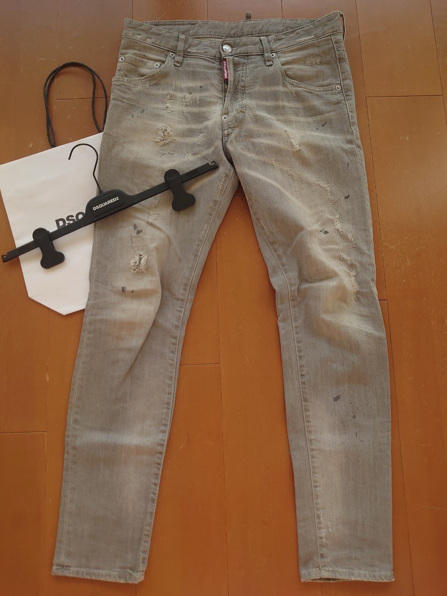 DSQUARED2 SKATER JEAN グレー46