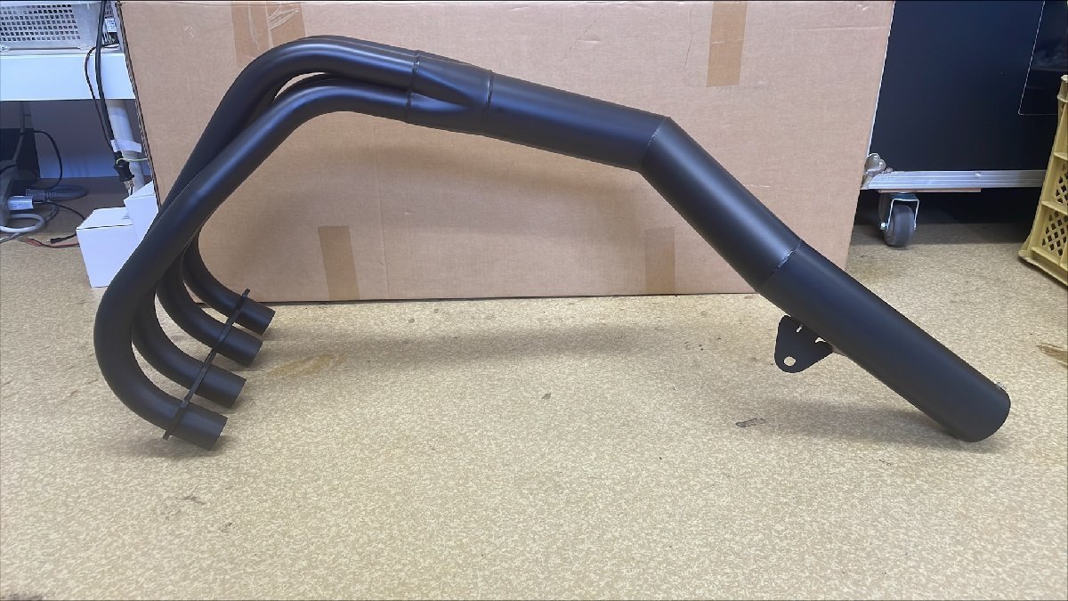 訳有 大特価1円～】バイク用品 MADMAX製 機械曲げ ショート管マフラー 