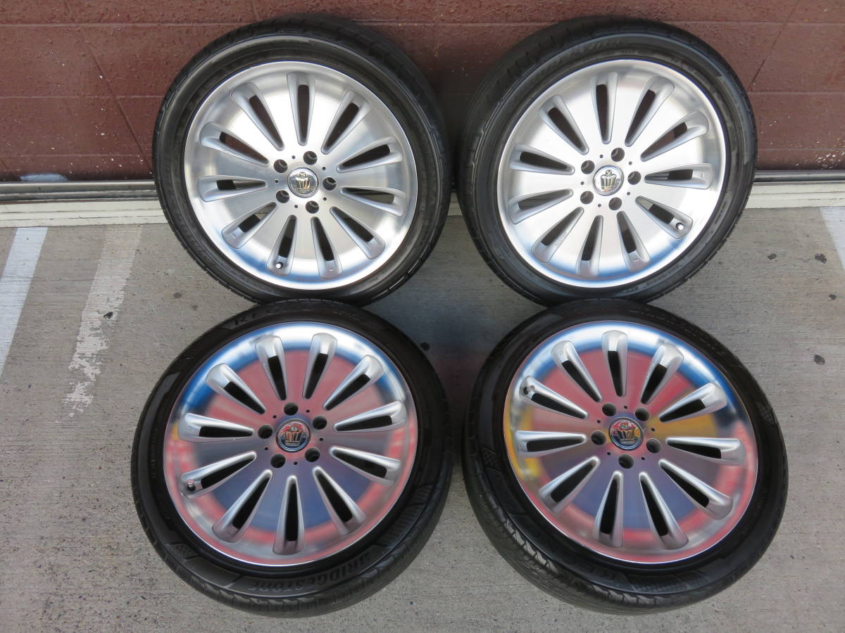 LUFT BAHN 18インチ8J＋38 PCD114.3 5穴 265/35R18 BS POTENZA 235