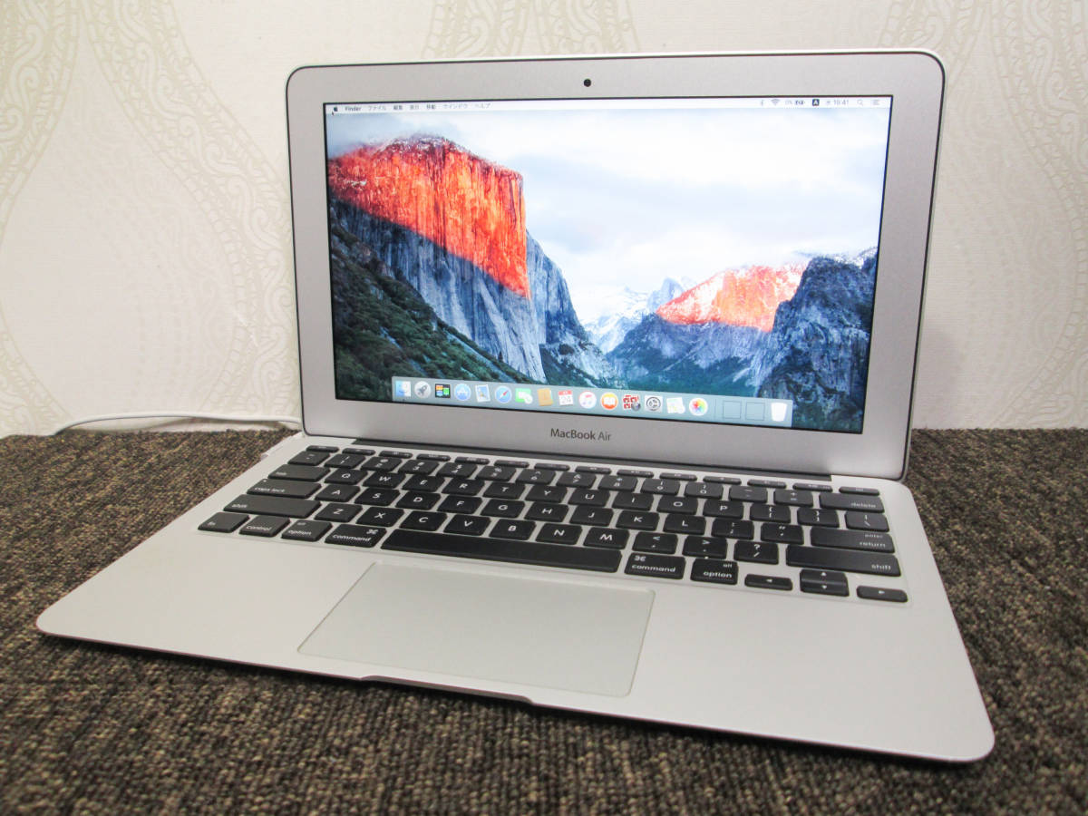 MacBook Air 11inch Mid 2011 CTOカスタム MacBook Air 11inch Mid2011カスタム Core i7 1.8GHz/4GB/SSD128GB Air