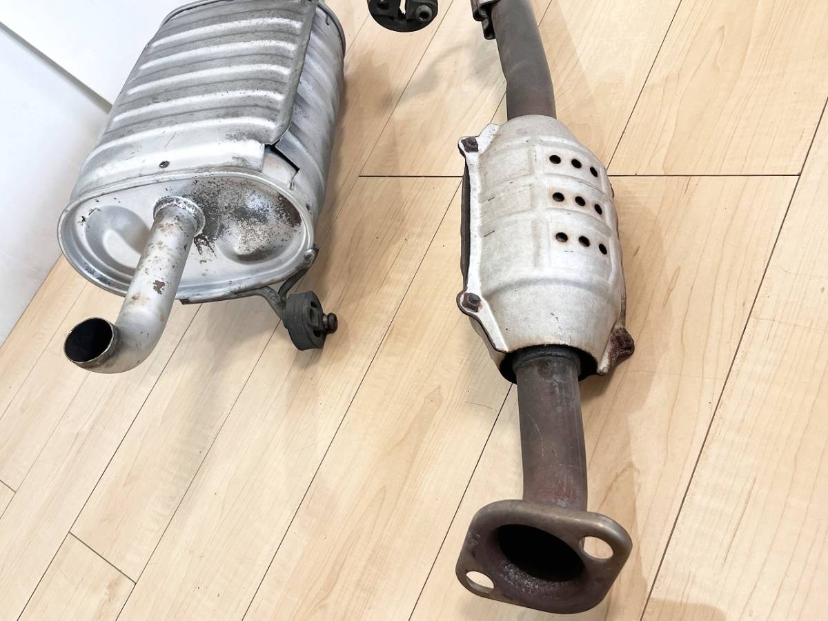 DA63T キャリィ フロントパイプ エキゾーストパイプ 触媒 ばけ