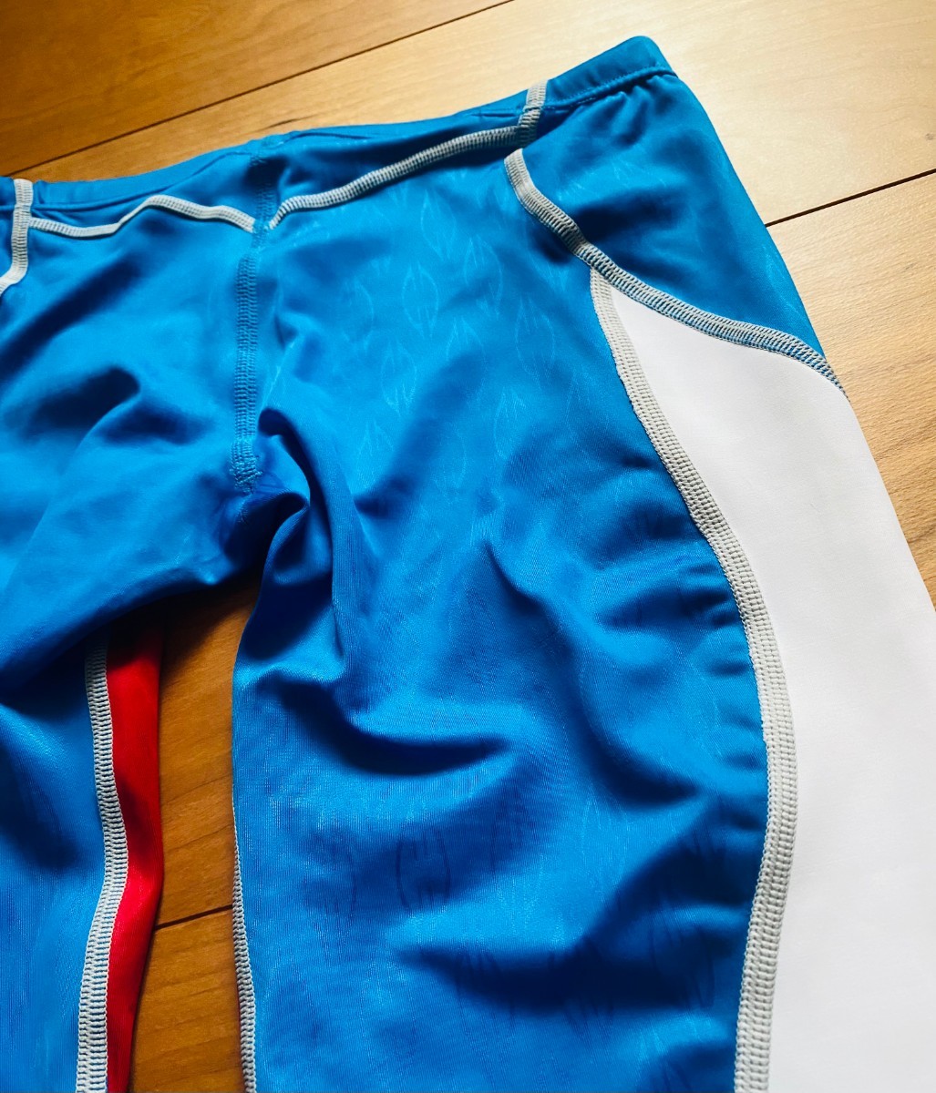 新品・激レア】MIZUNO / アクセルスーツ / 高光沢 / ウロコ模様 