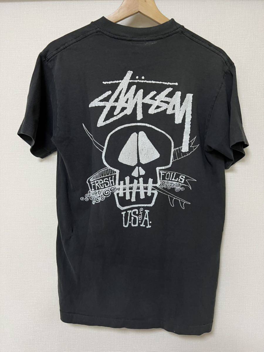 ト*す様 stussy 黒タグ 80's 90's ヴィンテージ USA製 ol 80's～90's