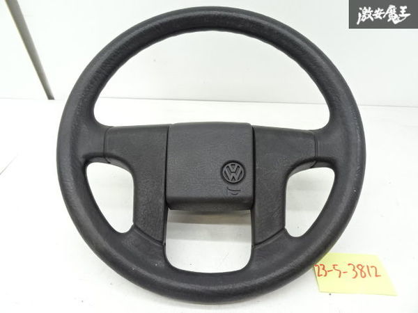 フォルクスワーゲン VW 純正 19RV ゴルフ2 GTI ステアリング ハンドル 