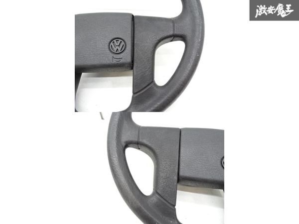 フォルクスワーゲン VW 純正 19RV ゴルフ2 GTI ステアリング ハンドル 