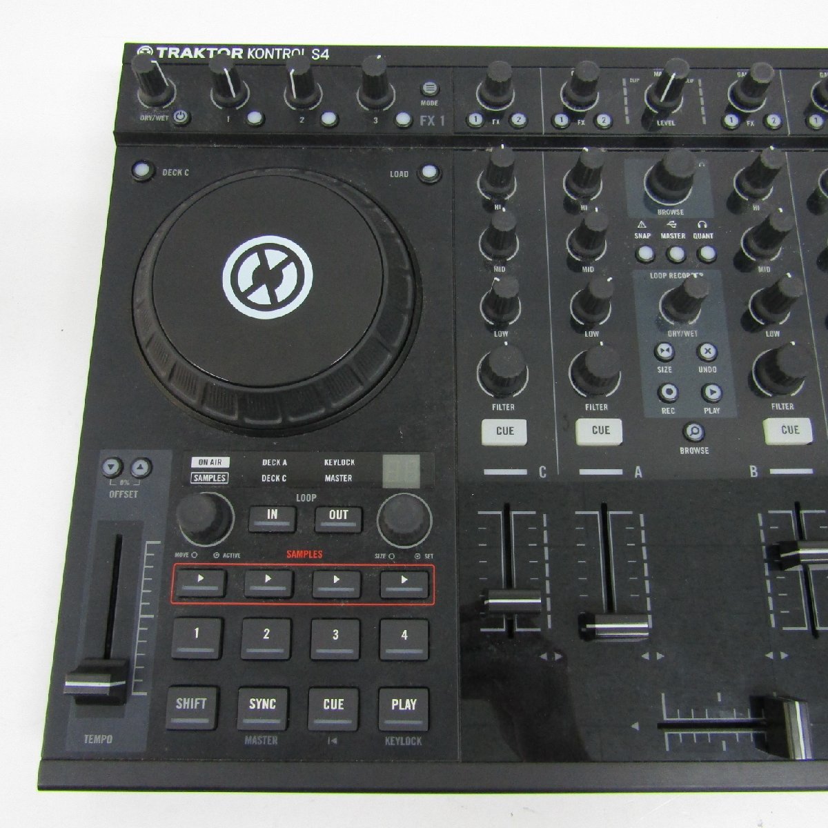 TRAKTOR KONTROL S4 DJコントローラー　ジャンク Native Instruments TRAKTOR KONTROL S4 DJコントローラー ※ジャンク品