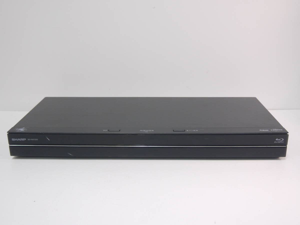 j939 SHARP AQUOS BD BD-NW1000 ブルーレイディスクレコーダー HDD/BD シャープ アクオスBD Blu-ray