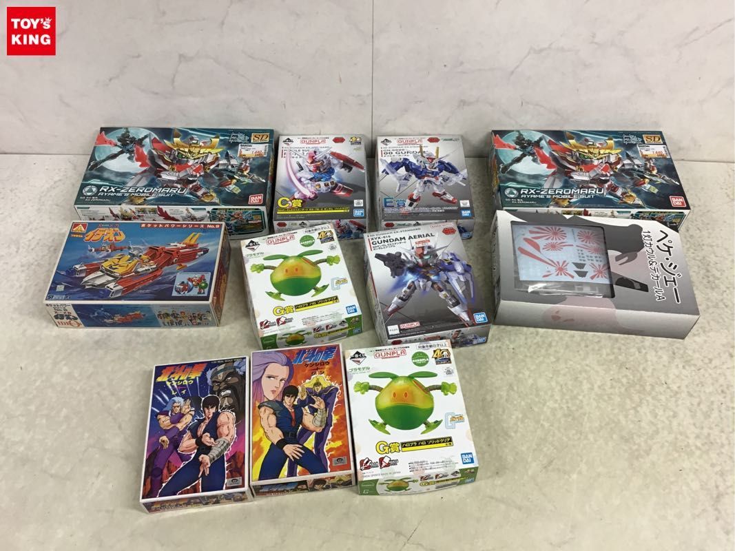 1円〜 同梱不可 ジャンク 北斗の拳 ケンシロウ レイ、SDガンダム RX-零丸 他