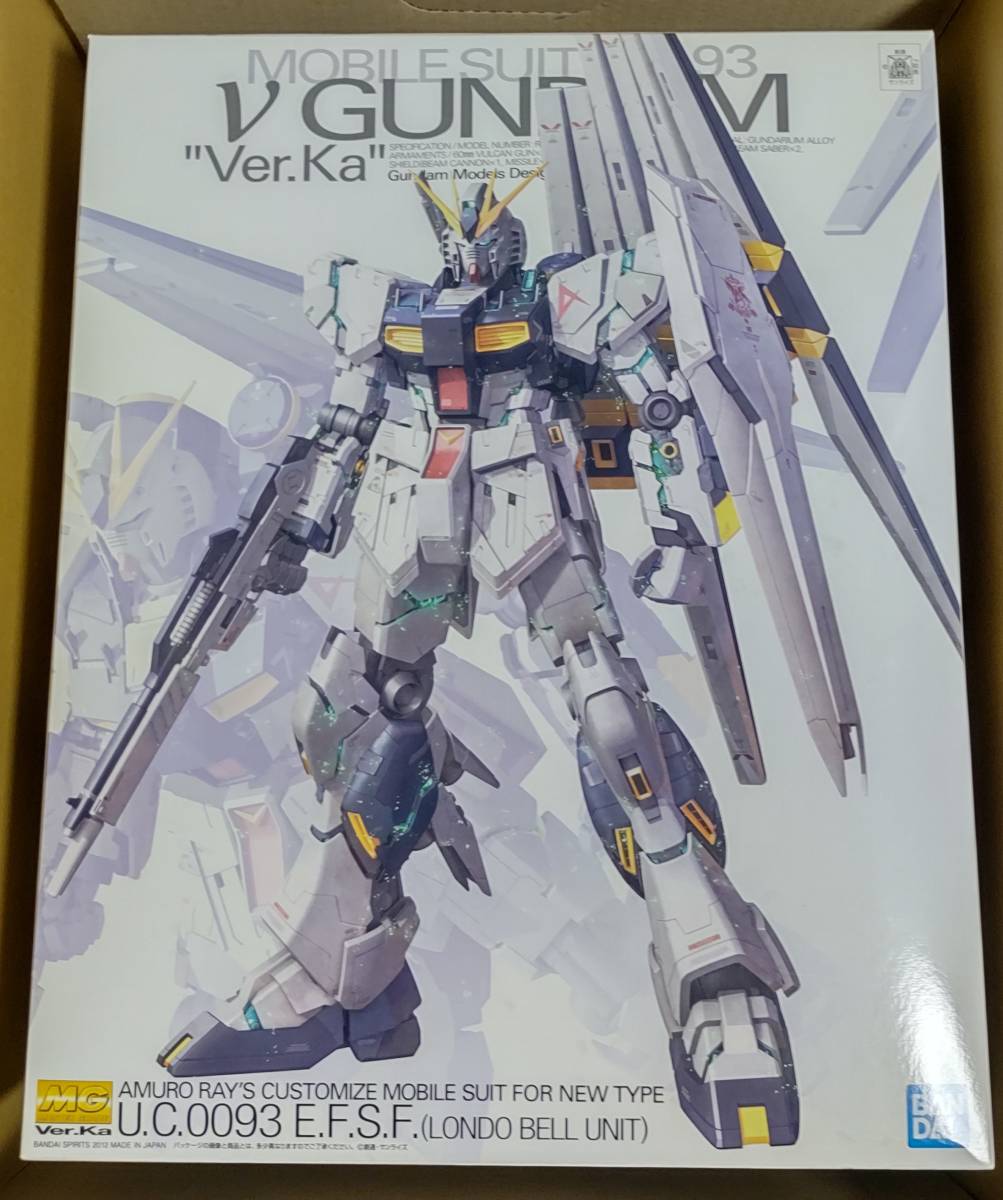 バンダイ MG νガンダム Ver.Ka ニューガンダム 機動戦士ガンダム逆襲の