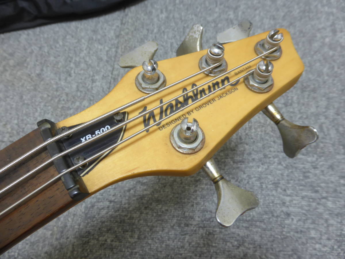 Washburn XB-500 アクティブピックアップ 5弦 エレキベース