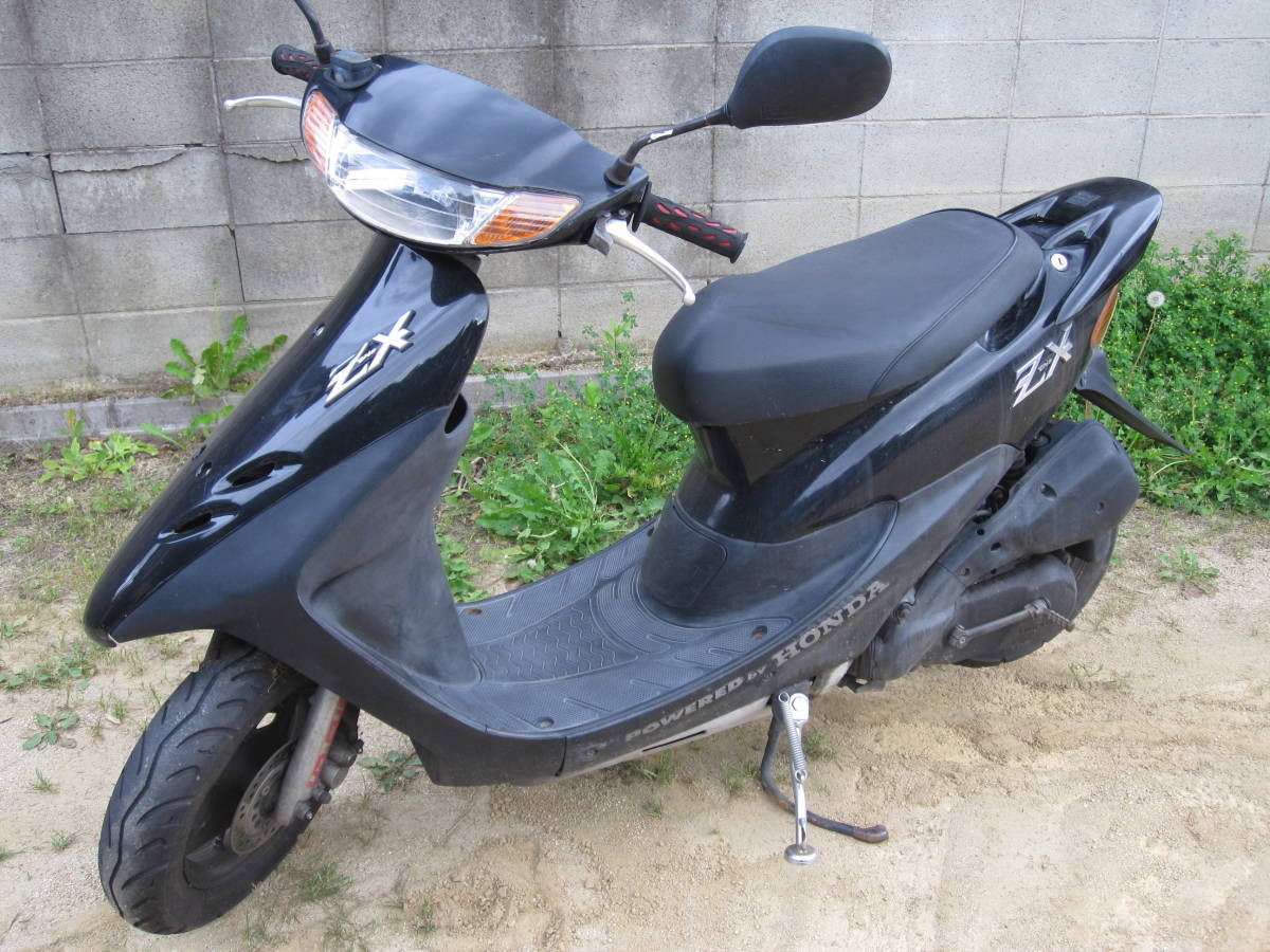 本田、AF35ZX ライブディオ、DIO キック、セル始動確認