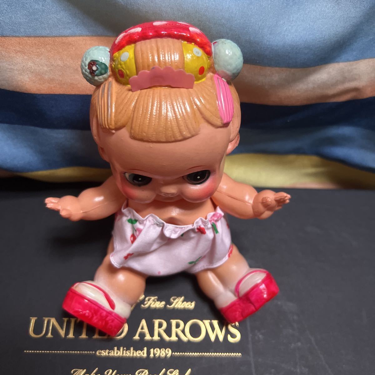 昭和レトロ キューピーデコちゃん 人形2体セット | ヤマダウェブコム