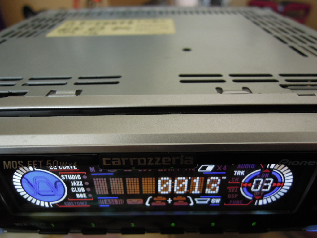 カロッツェリア MEH-P077 リモコン付き 小難あり 中古美品 - Pioneer