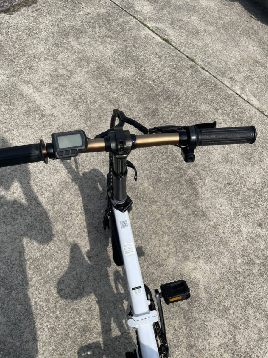 Hold On Q1 電動アシスト自転車 ホワイト e-BIKE 電動自転車
