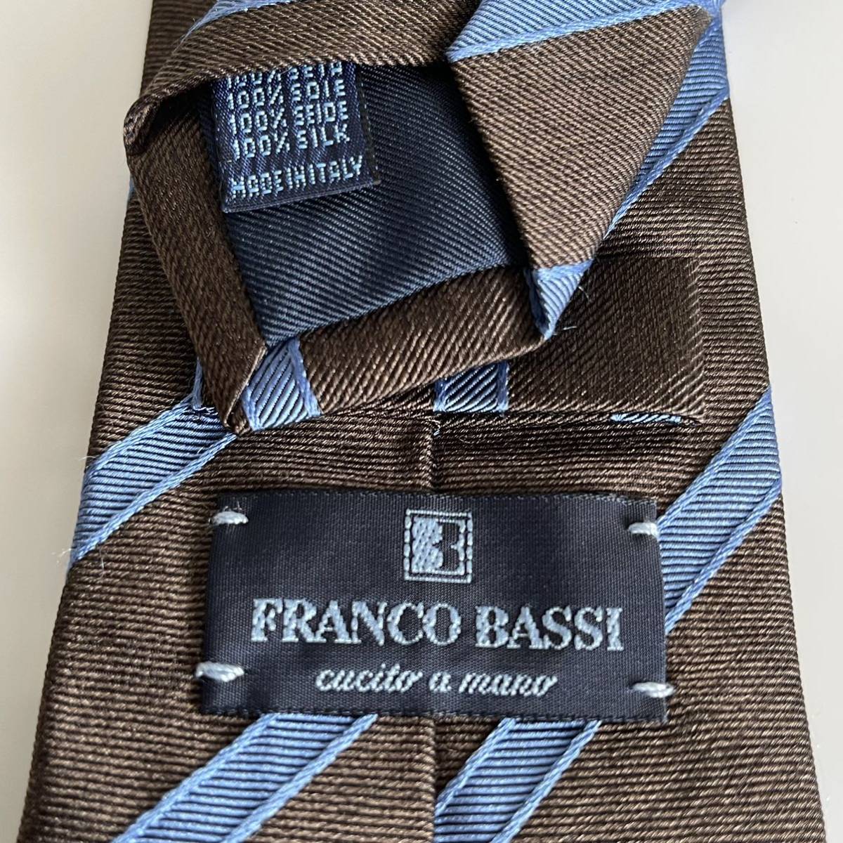 FRANCO BASSI / フランコ バッシ ストライプ タイ FRANCOBASSI【フランコバッシ】ネクタイ B01 6 シルク ウール  ストライプ ネイビー×パープル FRANCO BASSI (フランコバッシ) STRIPE TIE (ストライプタイ) シルク ジャガード ストライプ  ネクタイ NAVY (ネイビー・1 ... フランコバッシ ストライプ ネクタイ