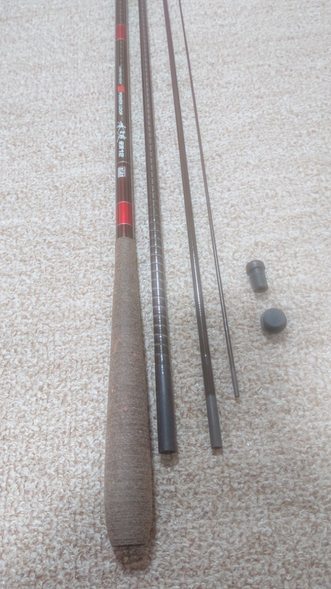 【美品】NFT POWER LOOP Super 水影 中硬調 12尺 ヘラブナ 美品】NFT POWER LOOP Super 水影 中硬調 12尺 ヘラブナ NFT パワー