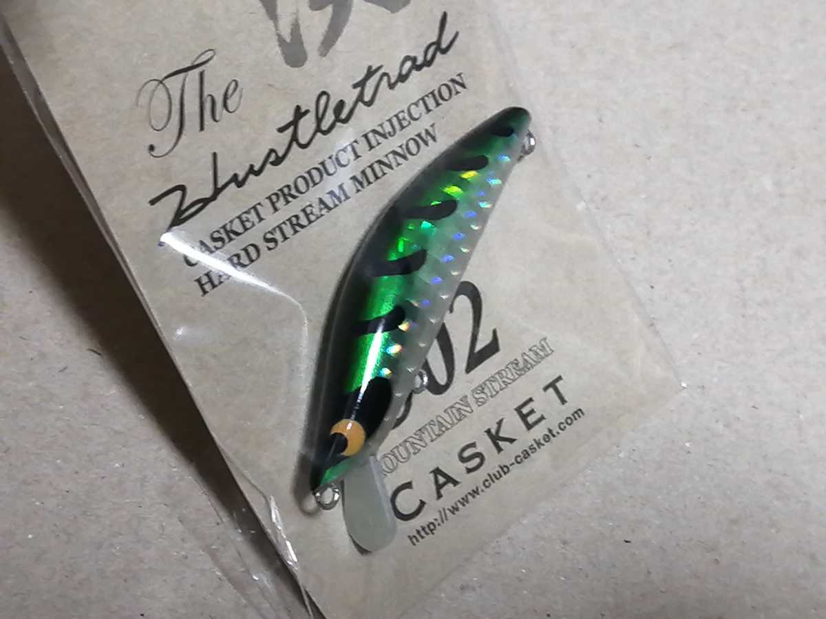 カスケット CASKET ハッスル トラッド 502 セルタクリアグリーンno.1_2