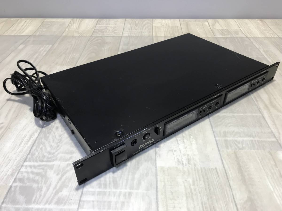 ☆ Panasonic ダイバシティ ワイヤレス 受信機 WX-R820 【 通電確認済