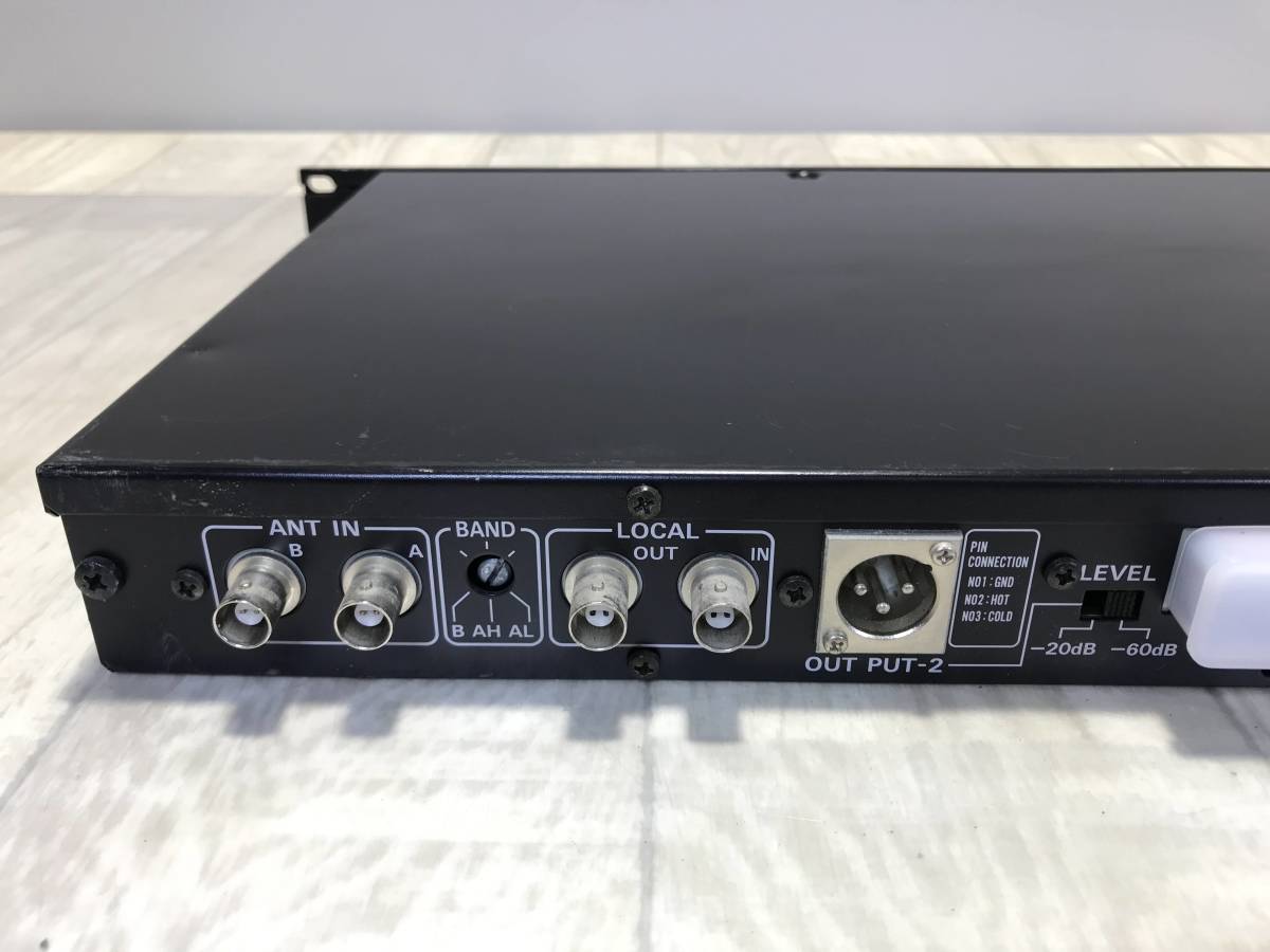 ☆ Panasonic ダイバシティ ワイヤレス 受信機 WX-R820 【 通電確認済