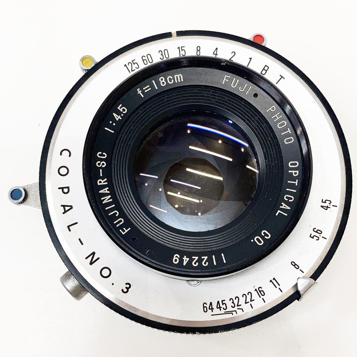 FUJI 18cm FUJINAR Fujinar-SC f⁄4.5 Copal No. 0 PHOTO OPTICAL