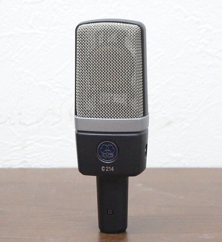 AKG C214 ハードケース、ショックマウント付 AKG C214 コンデンサー