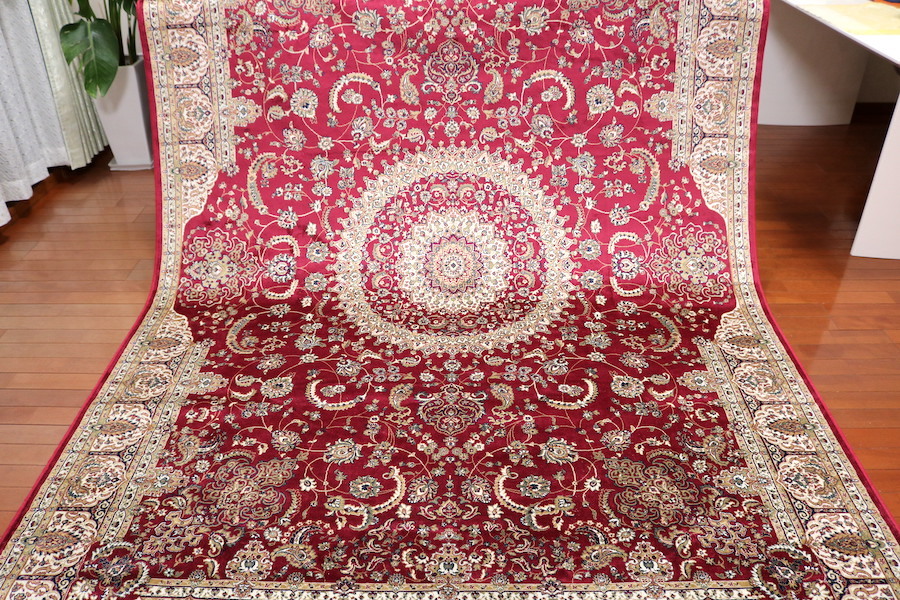 □セール品□ペルシャ柄絨毯□200×290□新品未使用□大判□ラグ 