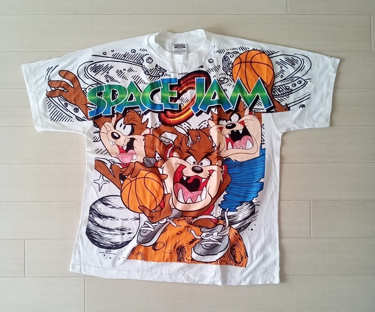 ☆［ XL ］「 SPACE JAM タズ ルーニー・テューンズ バスケ アニメ 