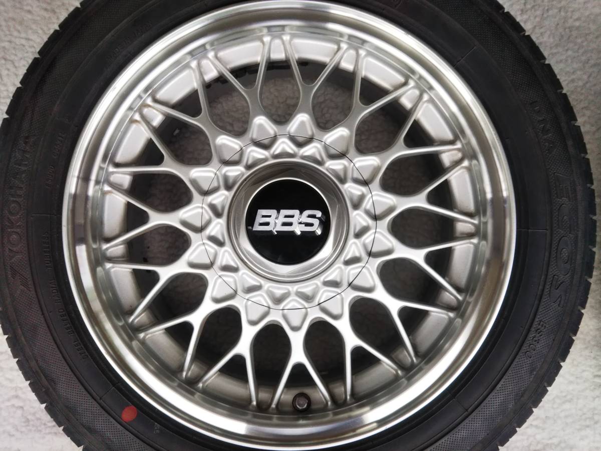 BBS 14インチ RG PCD100 4穴 6J +45 ヨコハマ エコス