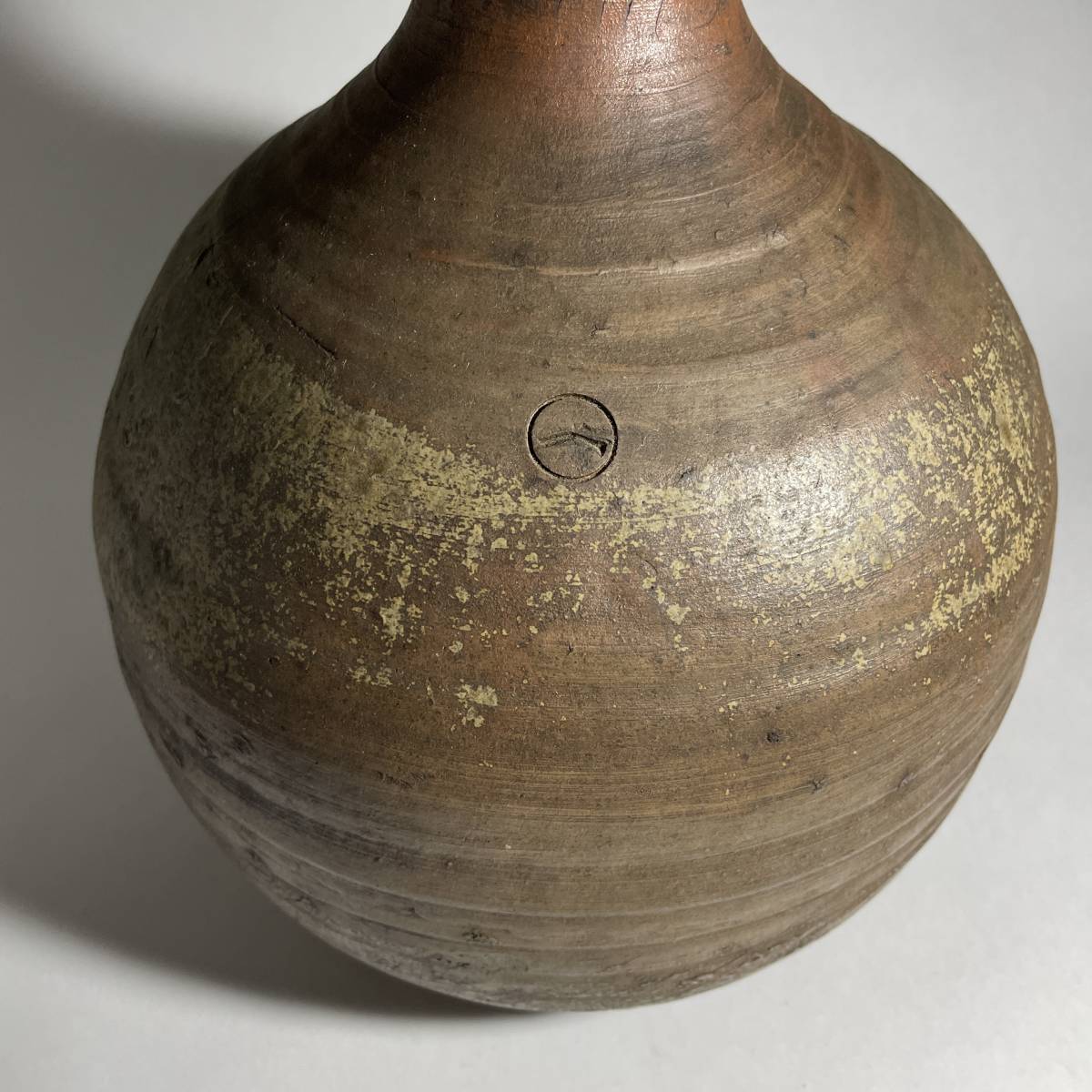 茂蔵 名品 古備前壺 窯印あり 自然釉 花活け 花生け 桃山時代 検：六古