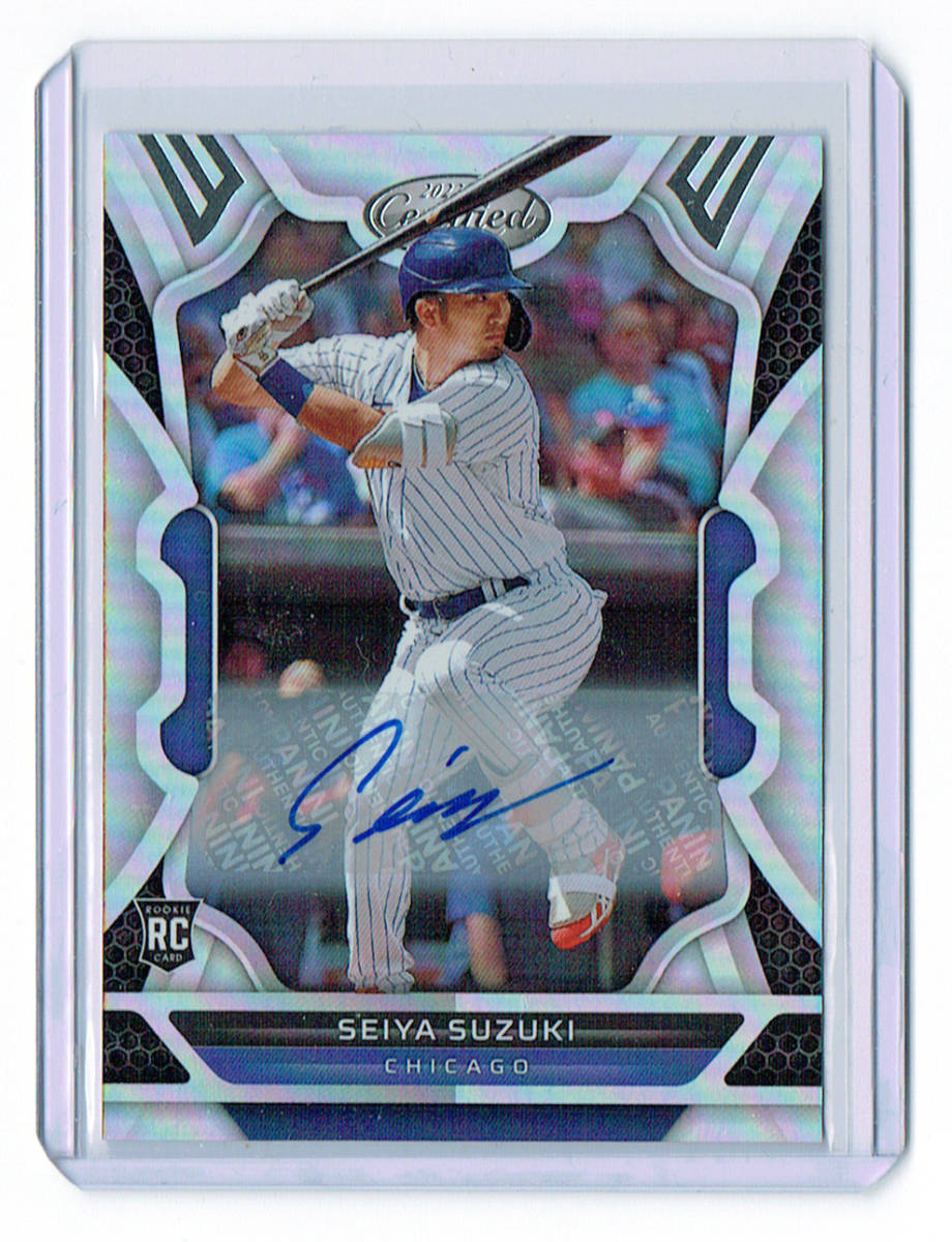 直筆サインカード【SEIYA SUZUKI ／ 鈴木誠也】2022 Panini Chronicles 