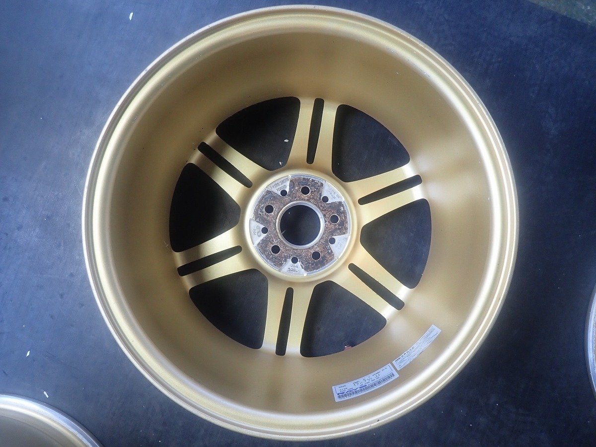 MF8254【送料無料17インチ】4本 RAYS レイズ STARK M-S 中古アルミ 