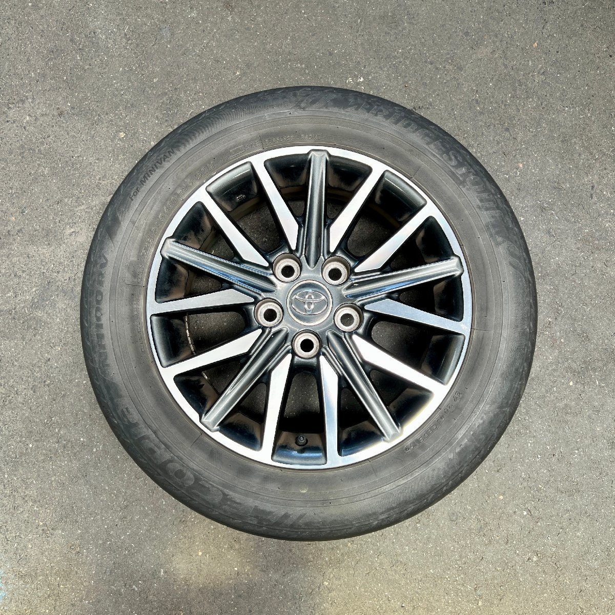 トヨタ VOXY 16×6J 114.3-5+50 純正アルミ 1本 楽天市場】【中古