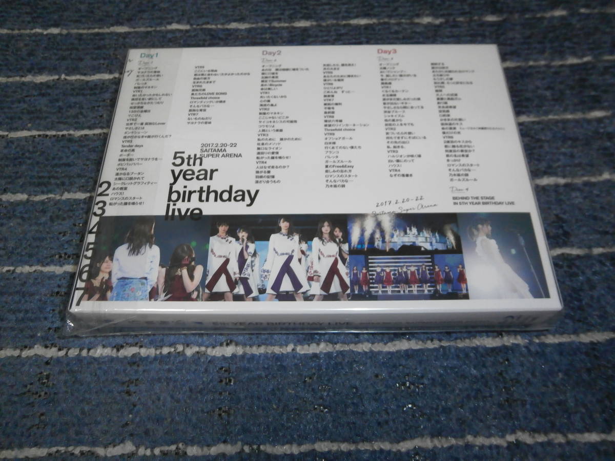 乃木坂46/5th year バースデーライブ Blu-ray 完全生産限定盤 乃木坂46 5th BIRTHDAY LIVE完全生産限定盤(Blu-ray) 乃木坂46⁄5th year