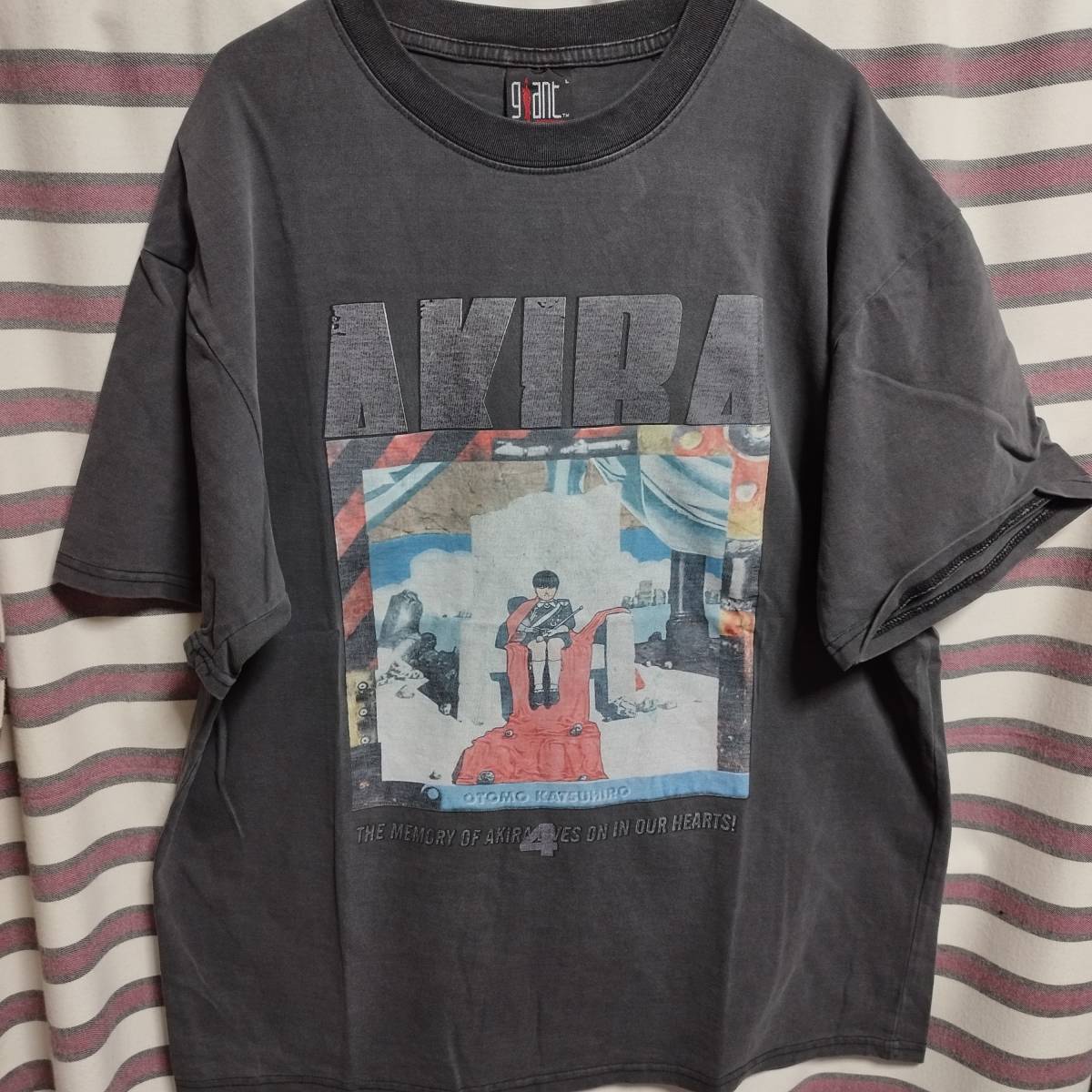 人気柄◇激レア AKIRA アキラ 大友克洋 バックプリントあり オーバー 
