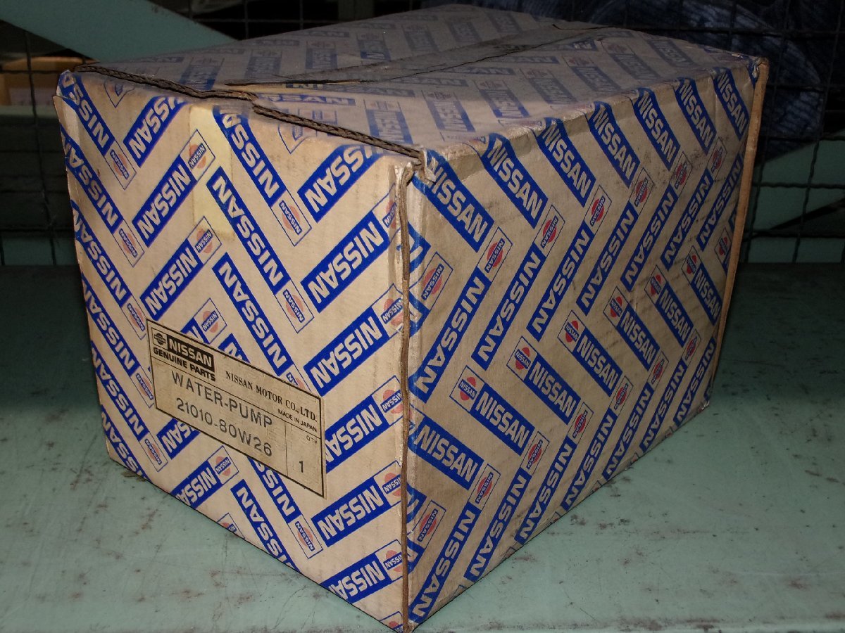日産純正ウォーターポンプ　21010-80W26　ブルーバード/ダットサン/バネット　Z型エンジン用　未使用　新品　売り切り