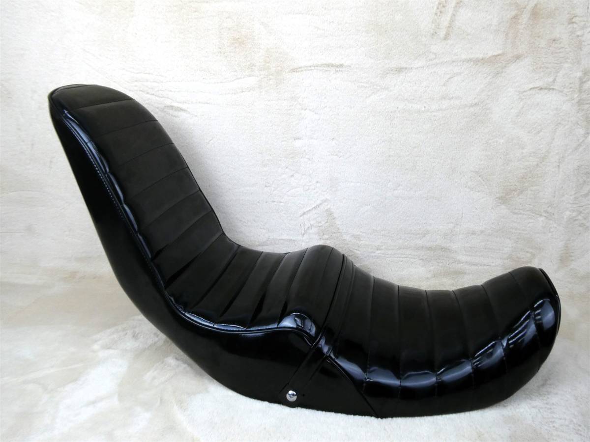 ゼファー400 後期 三段シート 黒エナ 35センチ/ 2型 C5 C6 C7  