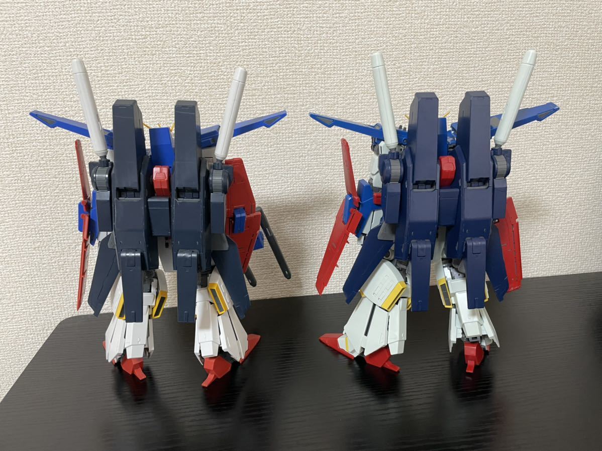 ガンプラ MG強化型ZZガンダム 完成品 2カラー(機動戦士ガンダムZZ 