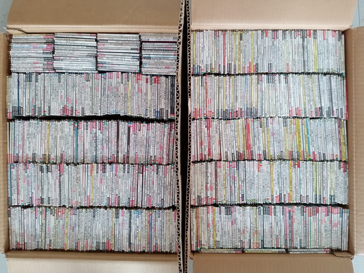 CD 80枚以上　セット　まとめ売り ③ 邦楽 演歌 CDまとめ売り 8センチCD シングルCD 昭和 約880枚 香西