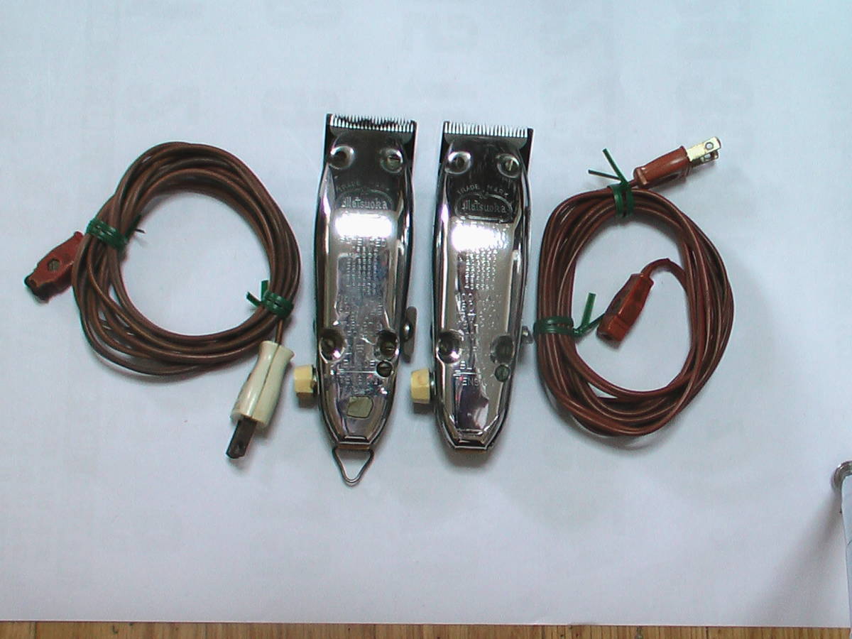 中古 マツオカ バリカン 5種10個 マツオカ バリカン 0，1