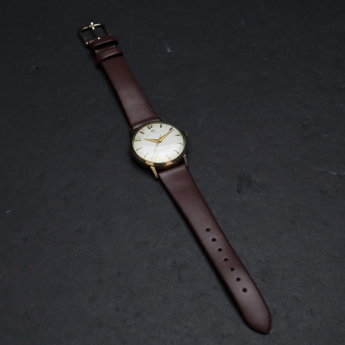 セイコー・マーベル　初期　1950年代　手巻き SEIKO MARVEL セイコー マーベル 手巻き 19石 蛇Sマーク 1950年代