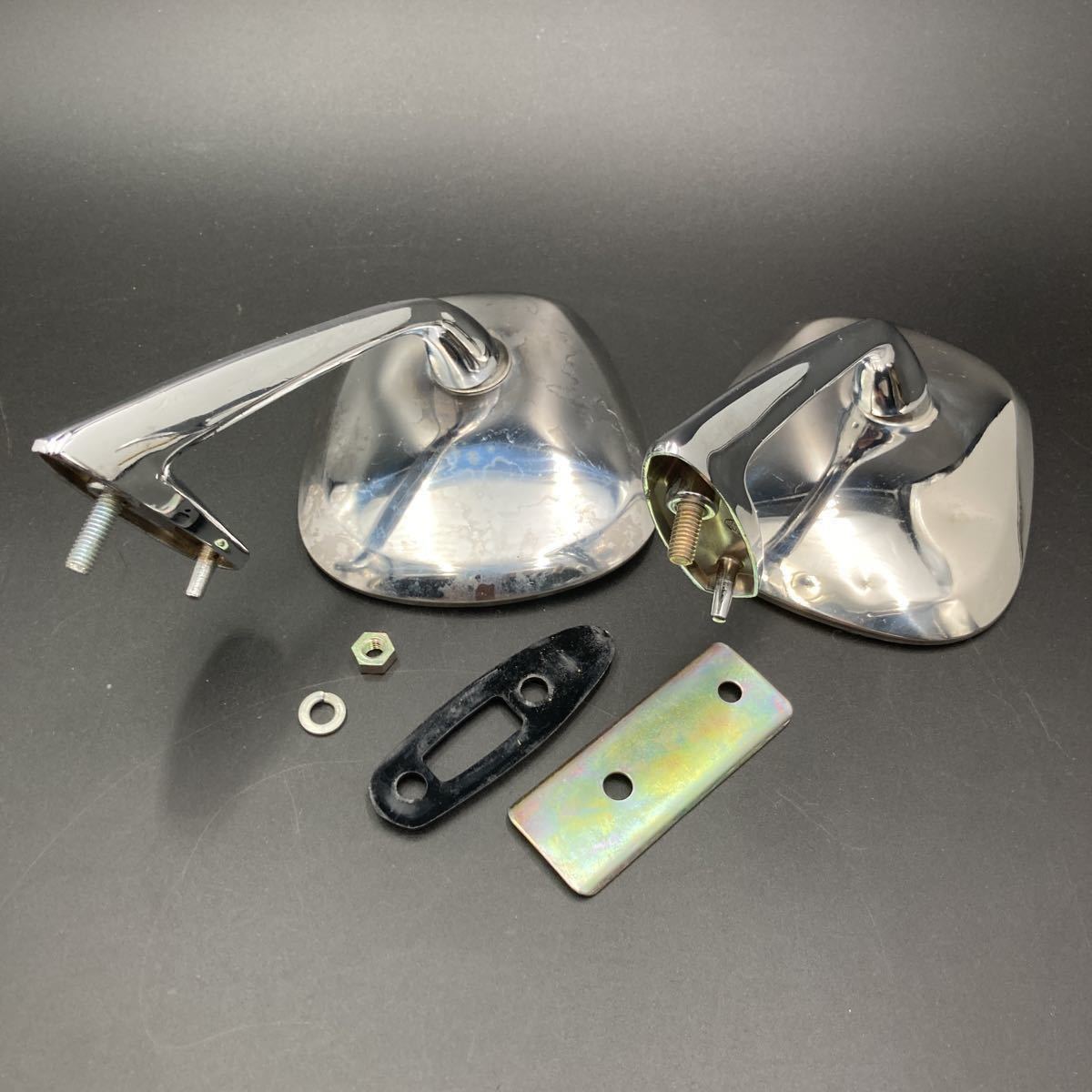 ☆ 当時物 旧車 サイドミラー ドアミラー ☆ 自動車 部品 パーツ 