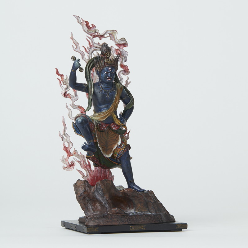 Sイスム 【イスム販売終了品】 仏像フィギュア　蔵王権現　如意輪寺【開封美品】イSムTanaCOCORO[掌]　豪華彩色