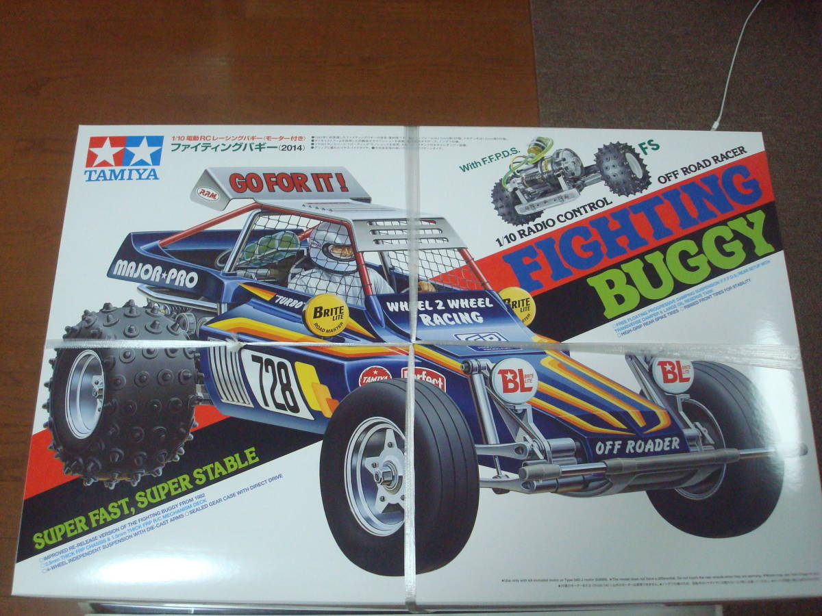 【未組立】タミヤ　1/10　ファイティングバギー(2014) 　未開封キット