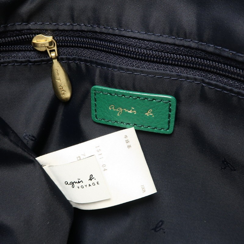 GN6141▽定価29,700円▽アニエスベー agnes b.*IS11-04*sophie*レザー 