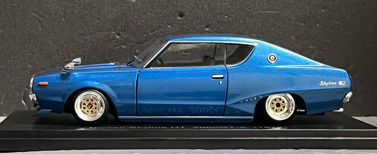 アシェット 国産名車 1/24 日産 スカイライン 2000GT-X カスタム 旧車 