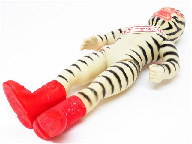 ◇◇[レア] 中嶋製作所 ソフビ ザ・グレートゼブラ タイガーマスク 