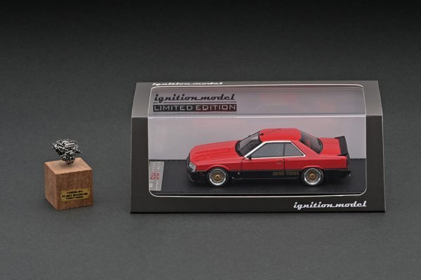 ★☆イグニッションモデル IG2623 1/43 Nissan Skyline 2000 RS-Turbo (R30) Red/Black With Engine☆★
